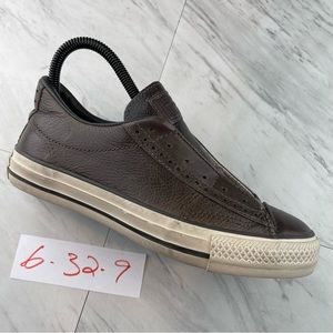 •Converse John Varvatos JV Chuck Taylor Slip On Sneaker Brown Size 6